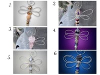 Image 3 of Beaded Dragonfly Ornament