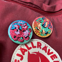 Image 3 of SAKRAFKA - trans sphinx and dragon pins