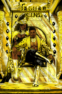  the Tyrik Cogdell's The Jaguar king#1 pre-order available 