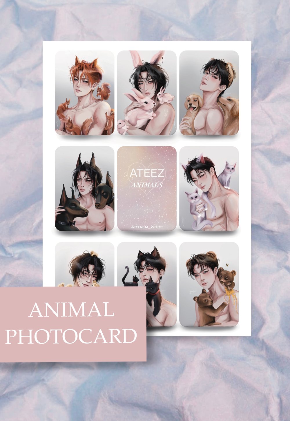 Image of ANIMAL PHOTOCARD 