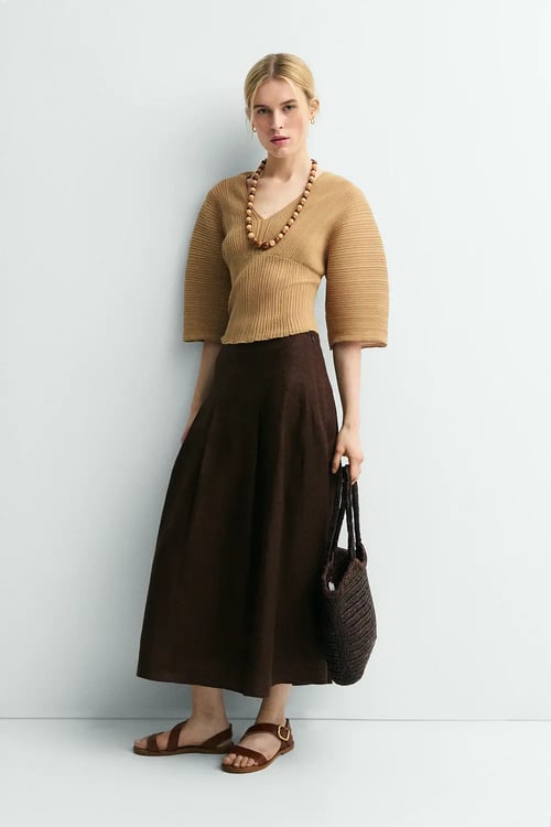 Image of 1-Jersey Hikari beige