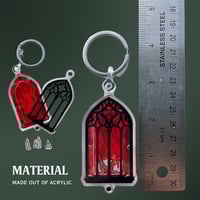 Image 2 of Cathedral Openable Shaker Charm 