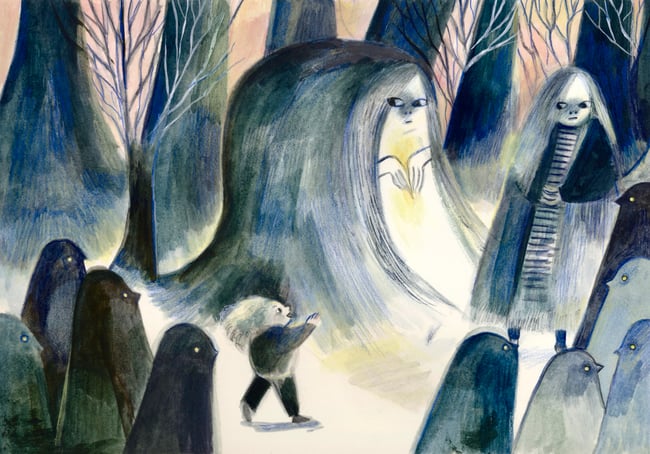 The Introduction ~ Giclee print 