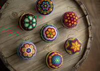 Image 1 of Wixarika beaded ornament 