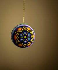 Image 9 of Wixarika beaded ornament 