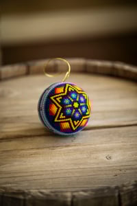 Image 8 of Wixarika beaded ornament 