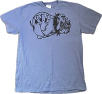 Image 1 of BullDawg Air brush T Shirt - Midnight Blue