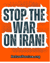 Sticker: Stop the War on Iran!
