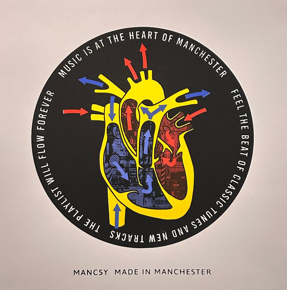 Image of MCR MUSIC on white 12’’