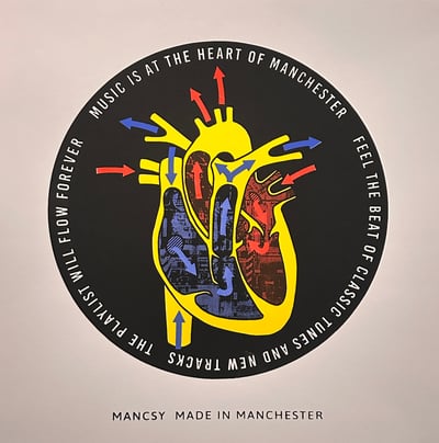 Image of MCR MUSIC on white 12’’