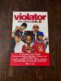 Image 1 of 2001 Violator Records Poster