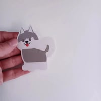 Image 3 of Harrison The Husky Sticker