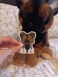 Image 2 of Russell the German Shepherd Sticker