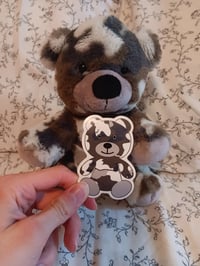Image 2 of Patch the Camo Bear Sticker