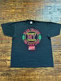 Image 1 of Vintage Coca Cola Black Knowledge Tee