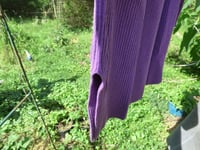 Image 4 of Sweater Dress, Purple, Vintage, Cotton
