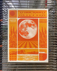 AVTT/PTTN The Avett Brothers and Mike Patton Regular Poster: Austin, TX 