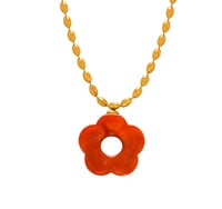 Image 4 of Flower charm gold pendant