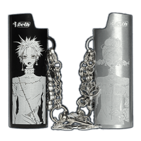 Image 3 of Nana & Hachi Metal Lighter Case [Black & Silver]