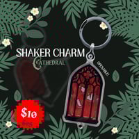 Image 1 of Cathedral Openable Shaker Charm 