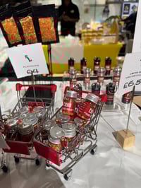 Image 4 of Mini Keychain Jar Scotch Bonnet Chill Flakes & Powder 