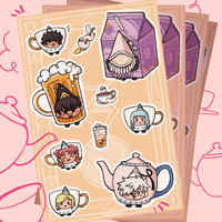 Witch Hat Brew! Sticker Sheet