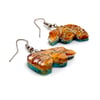Santo Domingo Bear Earrings (Double-Sided)