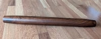 Image 3 of French Rolling Pin - Walnut 16.125" x 1.125"