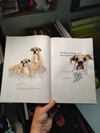 Image 3 of Boxer Soul: A Memory Journal Hardcover Custom