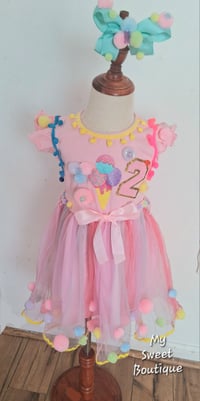 Image 4 of Girl's ice cream Dress