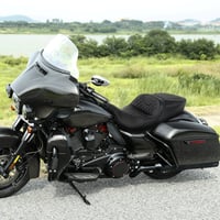 Image 4 of Gel Seat C.C. RIDER Touring Seat 2 Up Seat Driver Passenger Seat