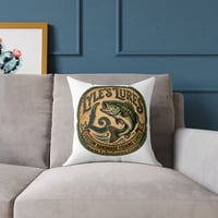 Image 3 of Square Poly Canvas Pillow