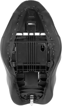 Image 3 of XFMT Motorcycle Black Hammock Rider & Passenger Seat