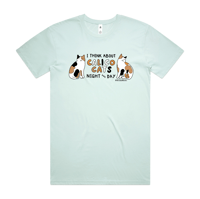 Image 1 of PRE-ORDER: Poets Square Cats "Calico Cats" Unisex T-shirt