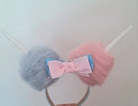Image 7 of Cotton Candy Mouse Ears Headband 