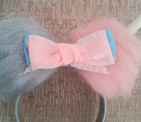 Image 6 of Cotton Candy Mouse Ears Headband 