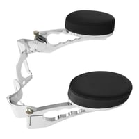 Image 1 of TCMT Rear Passenger Armrests Adjustable Fit For Harley Touring '14-'25 King Trunk