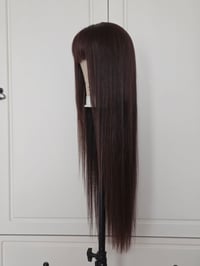 Image 2 of 30" 9x6 dark brown