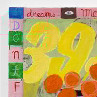 Image 2 of 'Thoughts, Scribbles and Receipts' No.1 - Original Painting