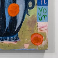 Image 3 of 'Thoughts, Scribbles and Receipts' No.1 - Original Painting