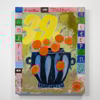 Image 1 of 'Thoughts, Scribbles and Receipts' No.1 - Original Painting