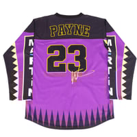 Image 2 of MARTIN TRIBAL HOCKEY JERSEY PURPLE