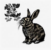 Bunnyberry Season Mini Giclee