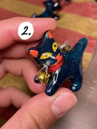 Image 9 of SAKRAFKA - "scaredy kitten" charms