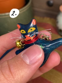 Image 8 of SAKRAFKA - "scaredy kitten" charms