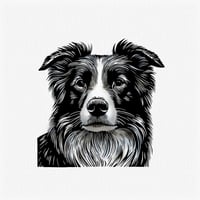 Image 1 of Border Collie Mini Giclee