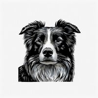 Image 2 of Border Collie Mini Giclee