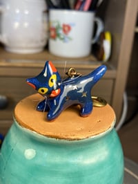 Image 1 of SAKRAFKA - "scaredy kitten" charms