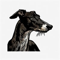 Lurch Sideways  Mini Giclee