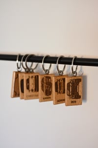 Image 3 of Personalised Car Keychain